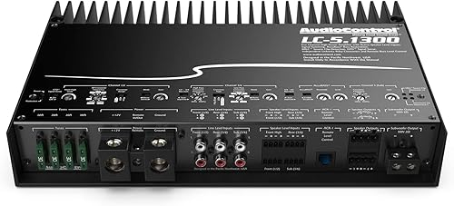 AudioControl LC-5.1300 Amplificador de audio de coche RMS multicanal de alta potencia 53 de 1300 vatios con Accubass