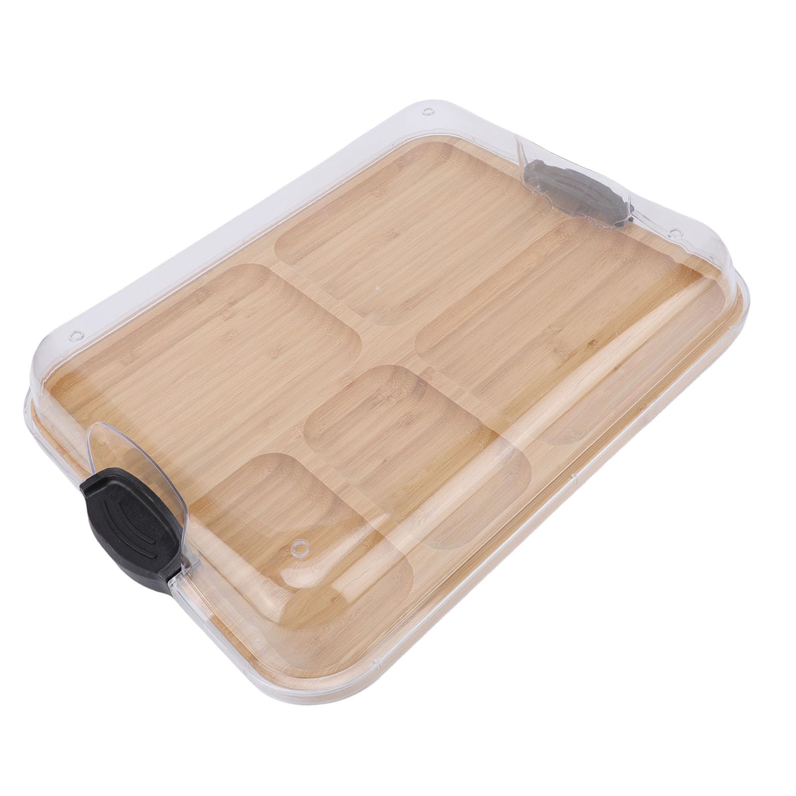 Tabla de Embutidos de Queso de Madera con Tapa, Elegante Set de Regalo para Picnics Amantes del Queso