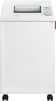 Ideal. 2604 Strip-Cut Centralized Office Paper Shredder, Continuous Operation , 27–30 Sheet Feed Capacity, 26 Gallon Bin, ...