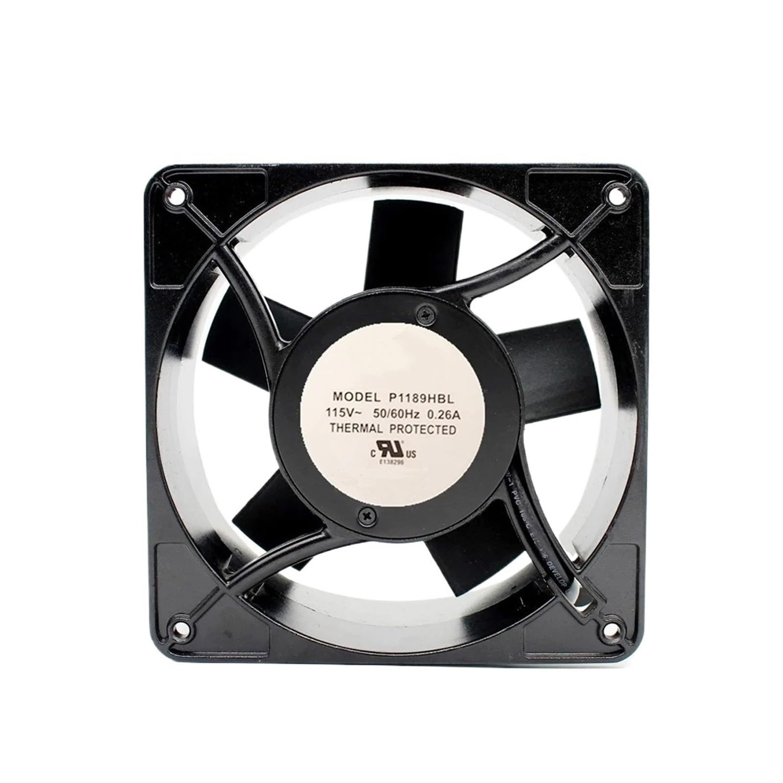 BRODEFUP Radiator Server P1189HBL 115VAC 0.26A 50/60Hz 176 * 176 * 89mm Silent Cooling Fan
