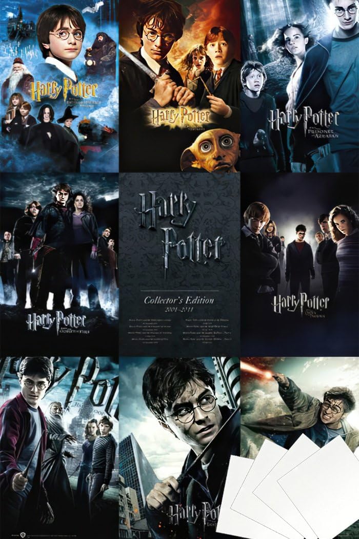 Harry Potter 1-8 Movie Poster Checklist Review