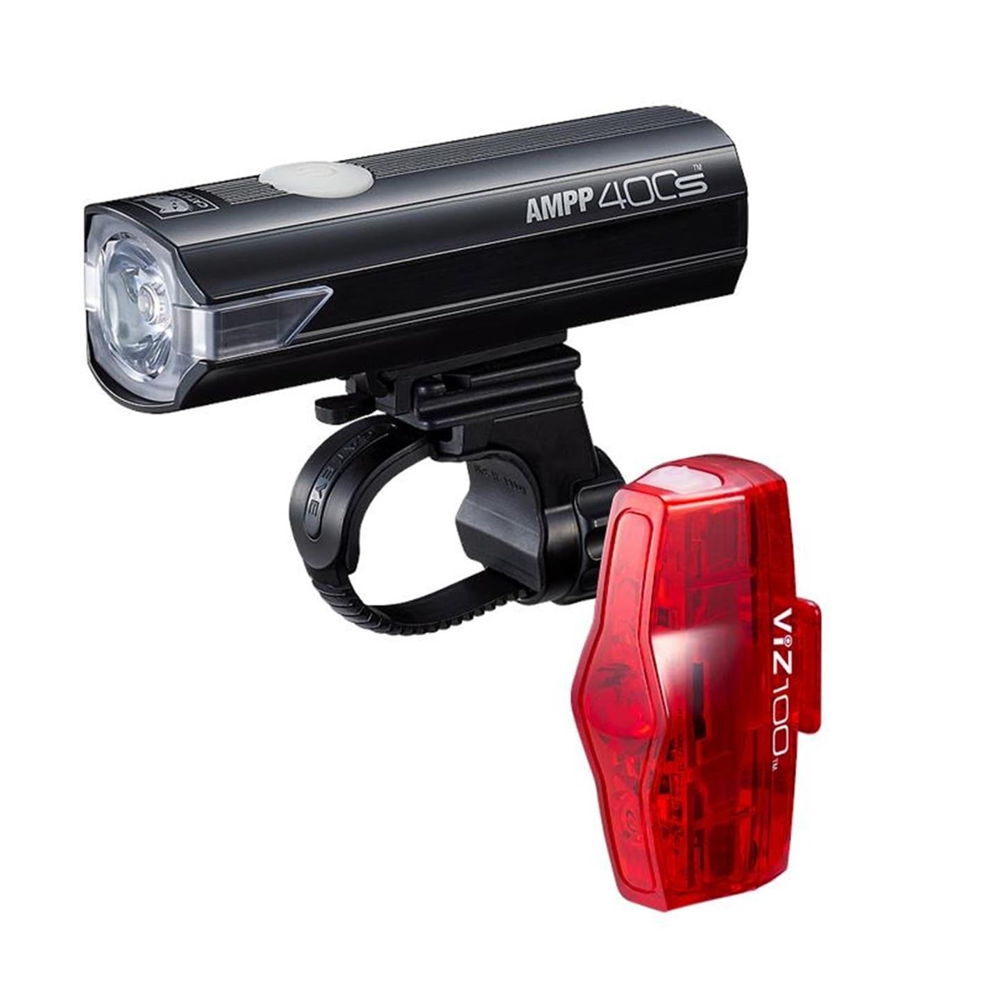 CatEye AMPP 400S/VIZ 100 Luces Bici LED Recargables