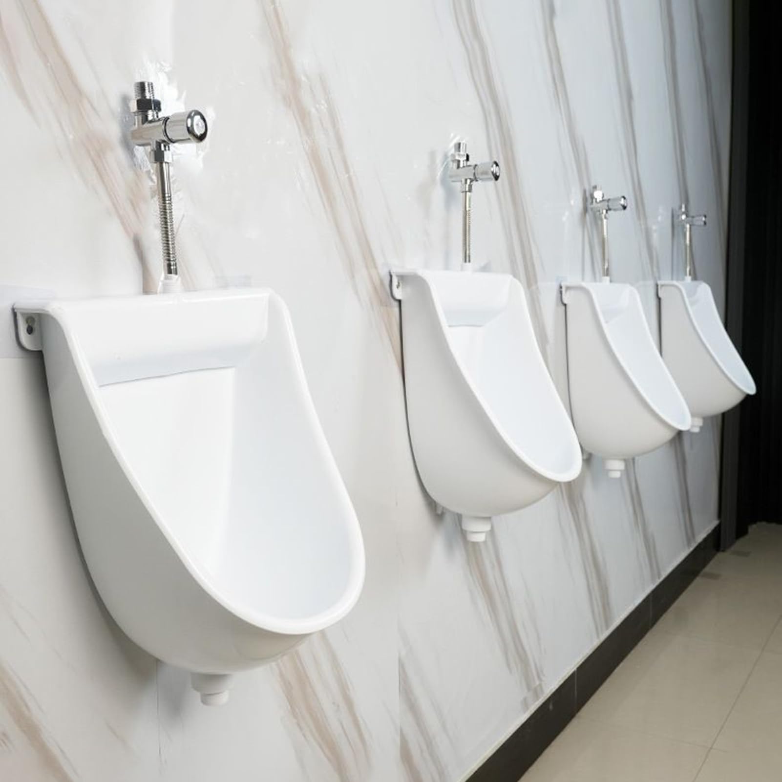 WC galleggiante, separatore da parete con scarico 'acqua, orinatoio per uomo, per uso esterno, casa, giardino, camper, appartamento, per papà, fidanzato, nonno