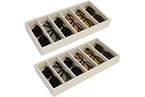 Maximalist Velvet Glasses Organizer Tray