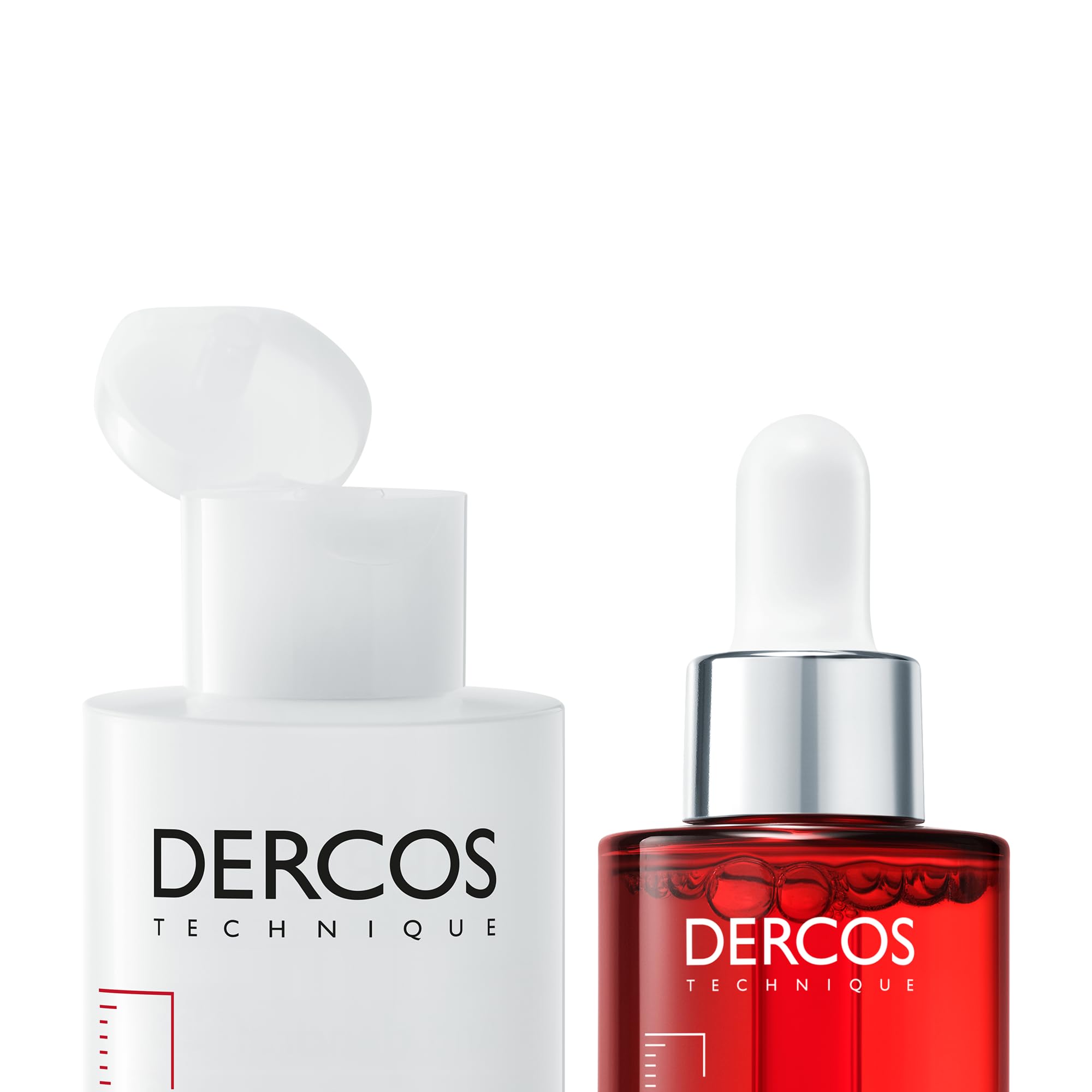 VICHY Dercos Routine Anti-Chute Cheveux, Shampooing Stimulant Energy+ 200ml & Sérum Aminexil Clinical R.E.G.E.N. Booster 90ml, +14 000 Cheveux, Lot de 2 Produits