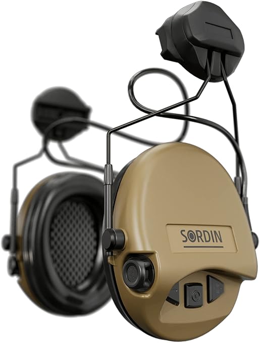 Sordin Supreme MIL AUX Active Ear Defenders for Military