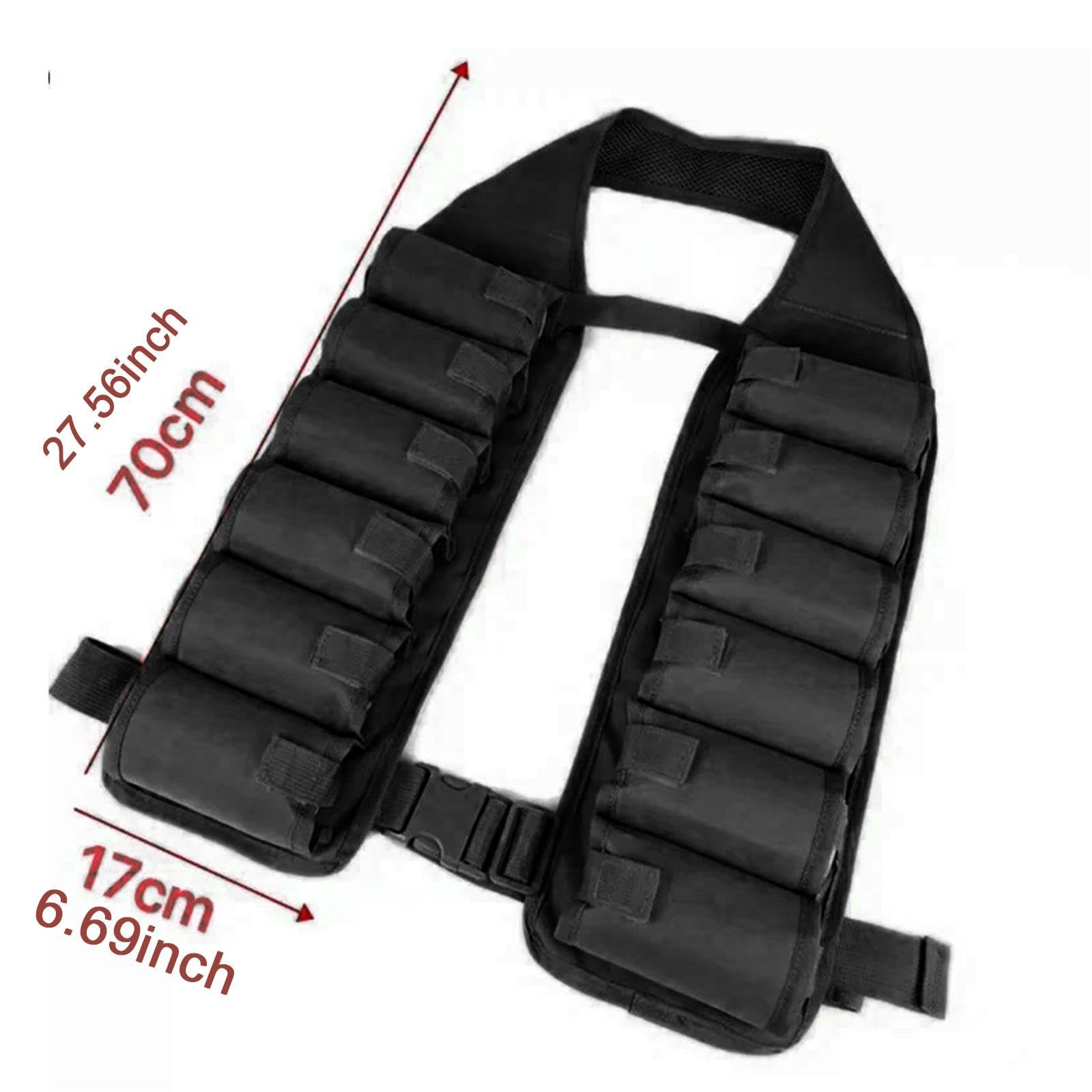 Amagogo Pochette à Bière, Gilet, Ceinture, étui, Ceintures à Boissons Polyvalentes