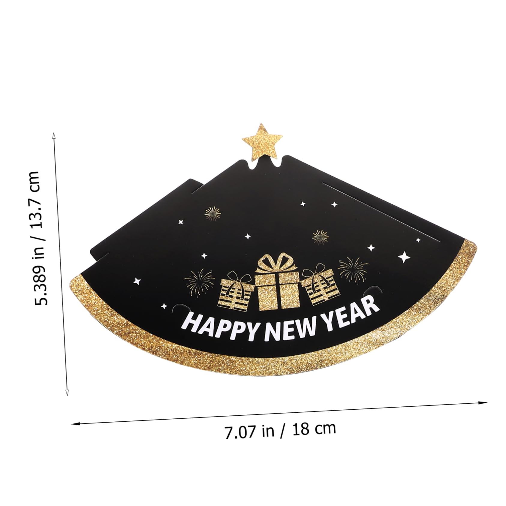 MAGICLULU 60 Stck Teiliges Neujahrs Partyhüte aus Papier Leichte Kleine Partyhüte für Silvester Dekorative Happy Year Hüte als Foto Requisiten und Partyzubehör für Erwachsene
