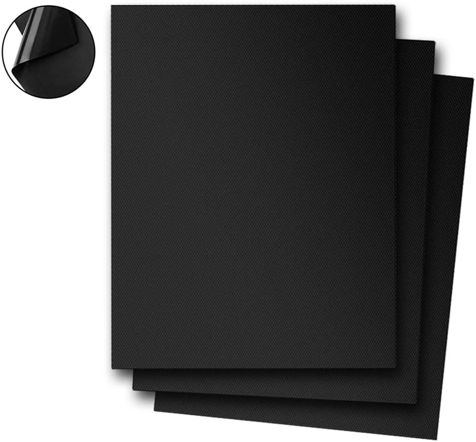 SOLEMIO Grill MAT Set of 3 Heavy Duty BBQ Grill Mats
