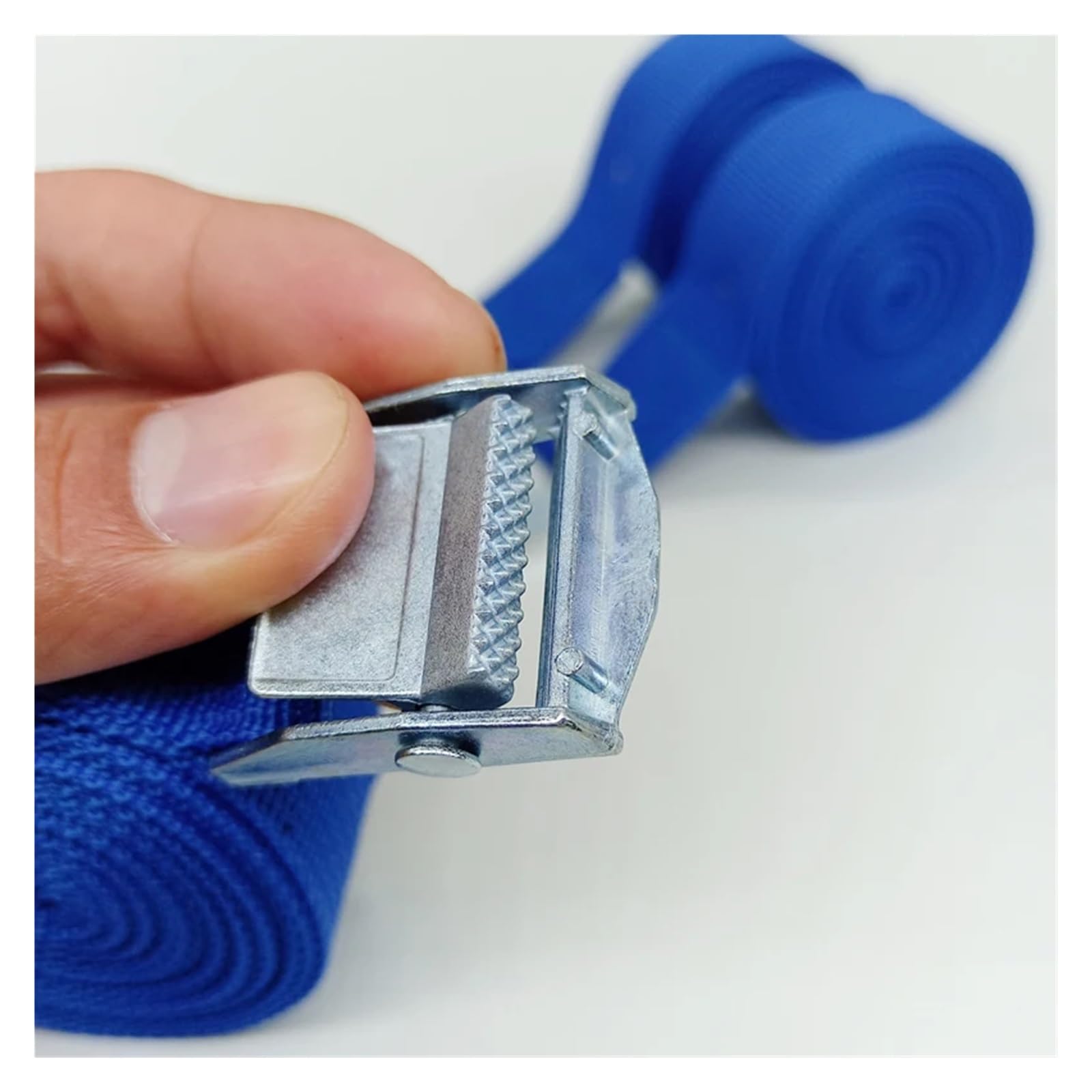 Cinghia di fissaggio, Cinghia di ancoraggio for auto con corda di tensione da 5 m, cinghia a cricchetto resistente, cinghia di ancoraggio for bagagli, auto, camion, moto, bici, barca