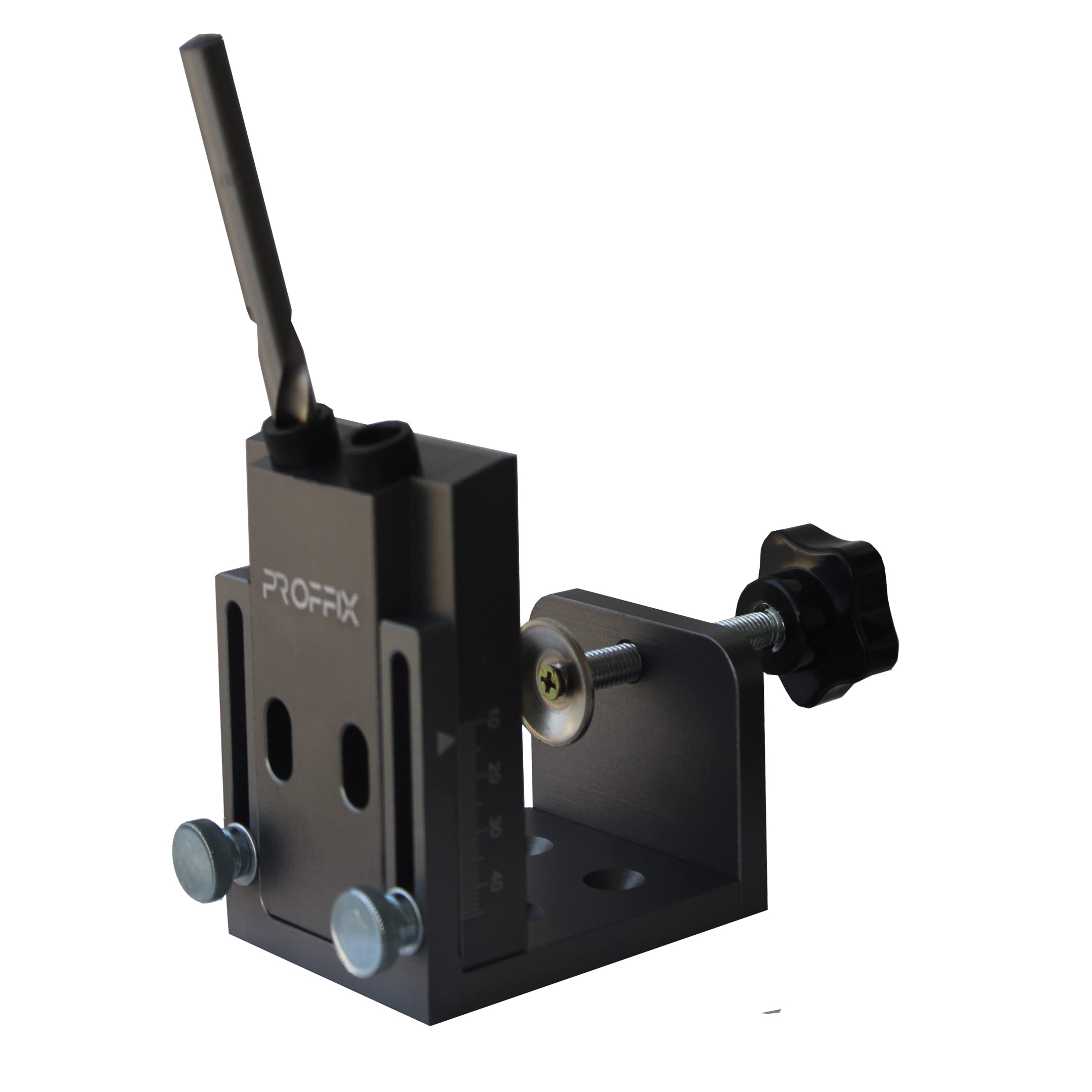 PROFFIX pocket hole drilling guide jig angle drill with drillbit and essentials (B095HS755J) Amazon Price History, Amazon Price Tracker