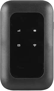 4G WiFi Router, 150Mbps Download and 50Mbps Download Portable USB 4G LTE WiFi Router, 10 Device Sharing, 2100mAh Battery, Pocket Mobile Access Point