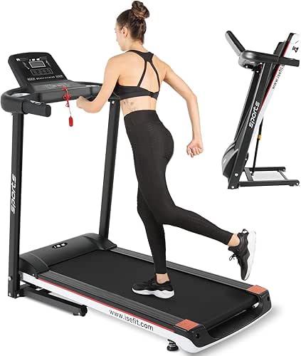 ISE Tapis de Course Inclinable, Tapis de Marche Electrique Motorisé