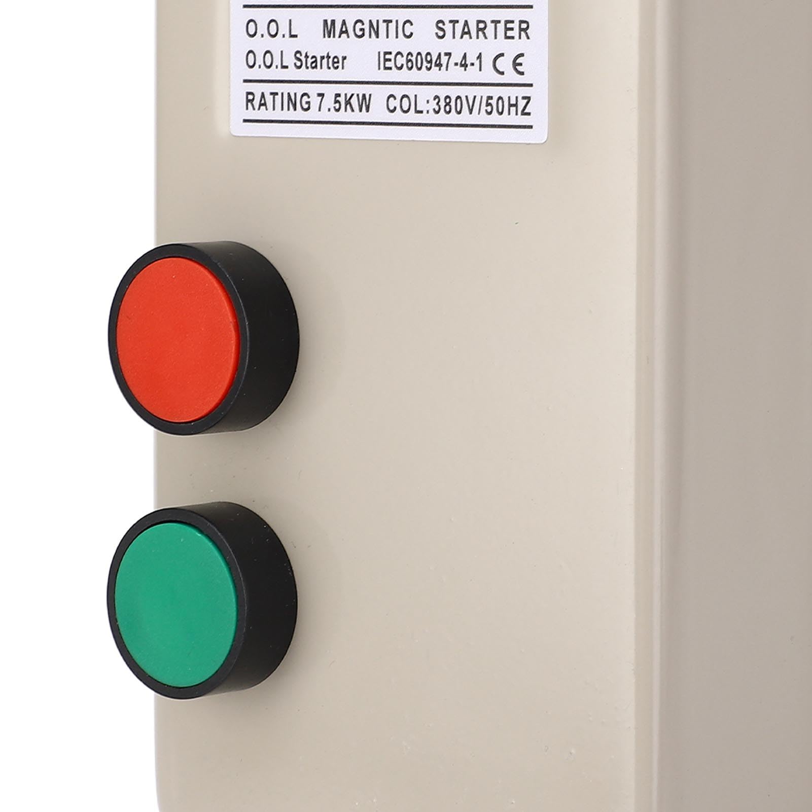 Interruttore Magnetico per Avviamento Motore Elettrico Monofase e Trifase 220V 240V 380V 20A 32A 7.5KW Protezione Sovraccarico Globale Applicazione Industriale