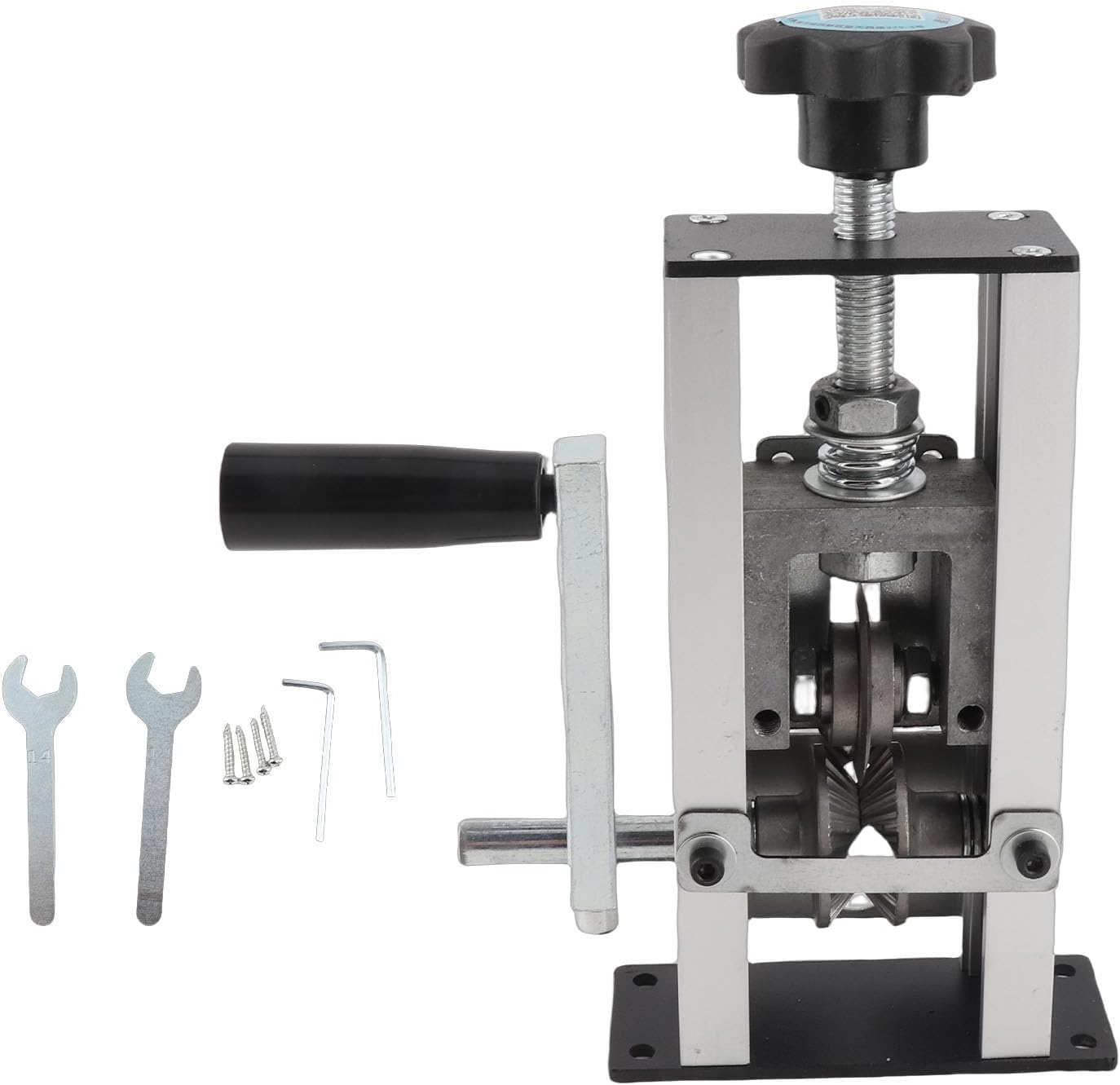 AUNMAS Wire Stripper Machine, Drill Powered Manual Stripping Tool with Alloy Steel for Copper Wire 0.04 1in 1 25mm