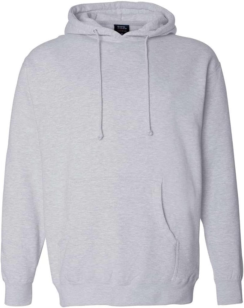 Independent Trading Co. Hooded Pullover Sweatshirt S Grey Heather
