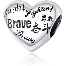 Active Struggle Charm for Bracelet, 925 Sterling Silver