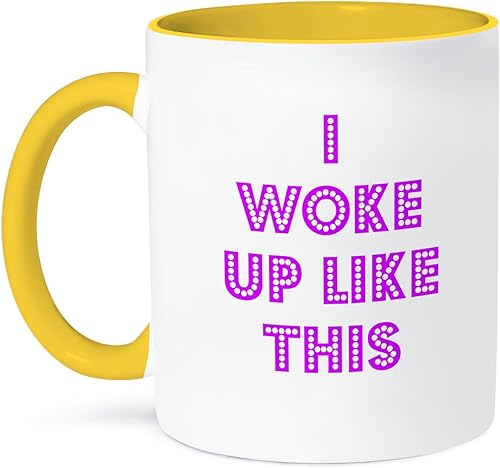 Miniatura 9 de brooklynmeme SayingsI Woke Up Like ThisTazas, NegroBlanco