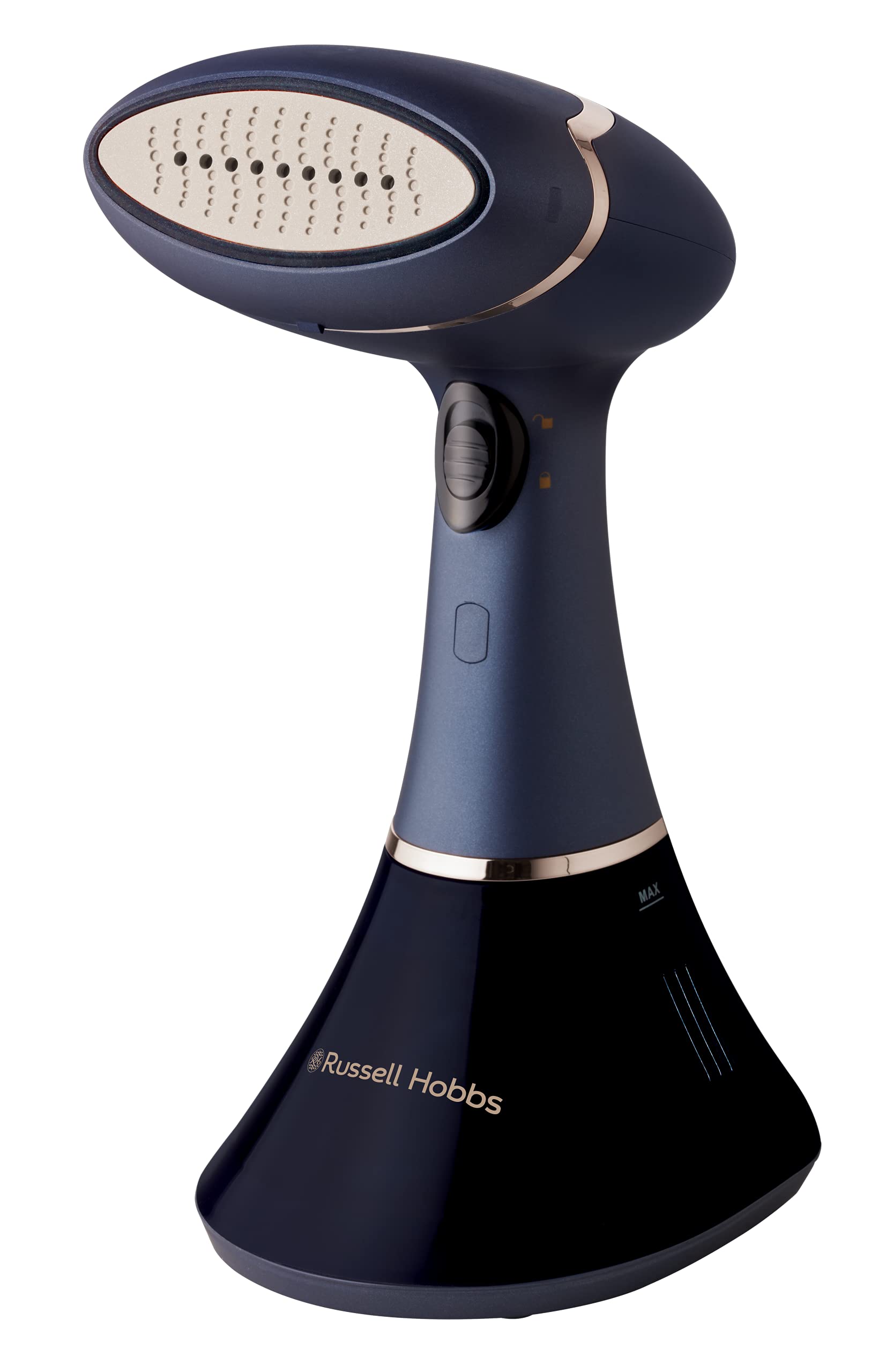 Russell Hobbs Dampfglätter (3 Aufsätze: Kleidung, Vorhänge, Polstermöbel und Dufteinsatz) Bügeleisen Multi Steam Genie Pro Aroma (1800W, 32g/min Dampf, schnellaufheizend) Reisebügeleisen 28041-56