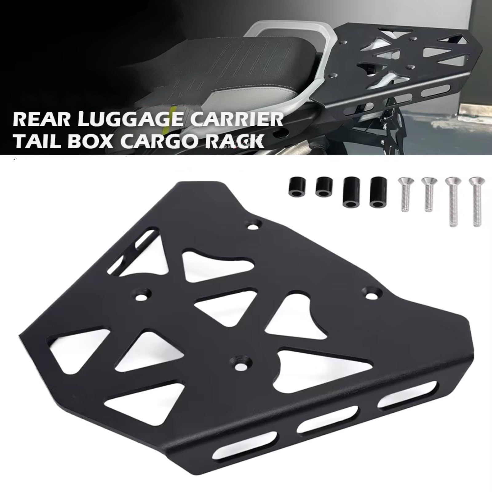 Portapacchi Moto Per CFMOTO 450MT 2024 Portapacchi Posteriore Portapacchi Moto Supporto Per Scaffale Posteriore Scaffale Portapacchi Moto