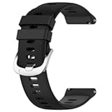 Compatible with HAYLOU Solar LS01 Replacement Band - 19mm Replacement Silicone Wrist Watch Band Strap Compatible with HAYLOU Solar LS01 &sol; SW01 SW021 SW023 &sol; ID205S ID205L ID205U&lpar;Silicone Black&rpar;