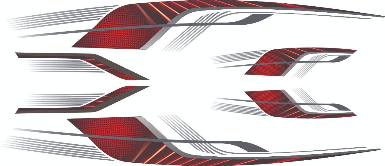 Quada Vinyl Scooter Graphics Sticker for Honda Activa