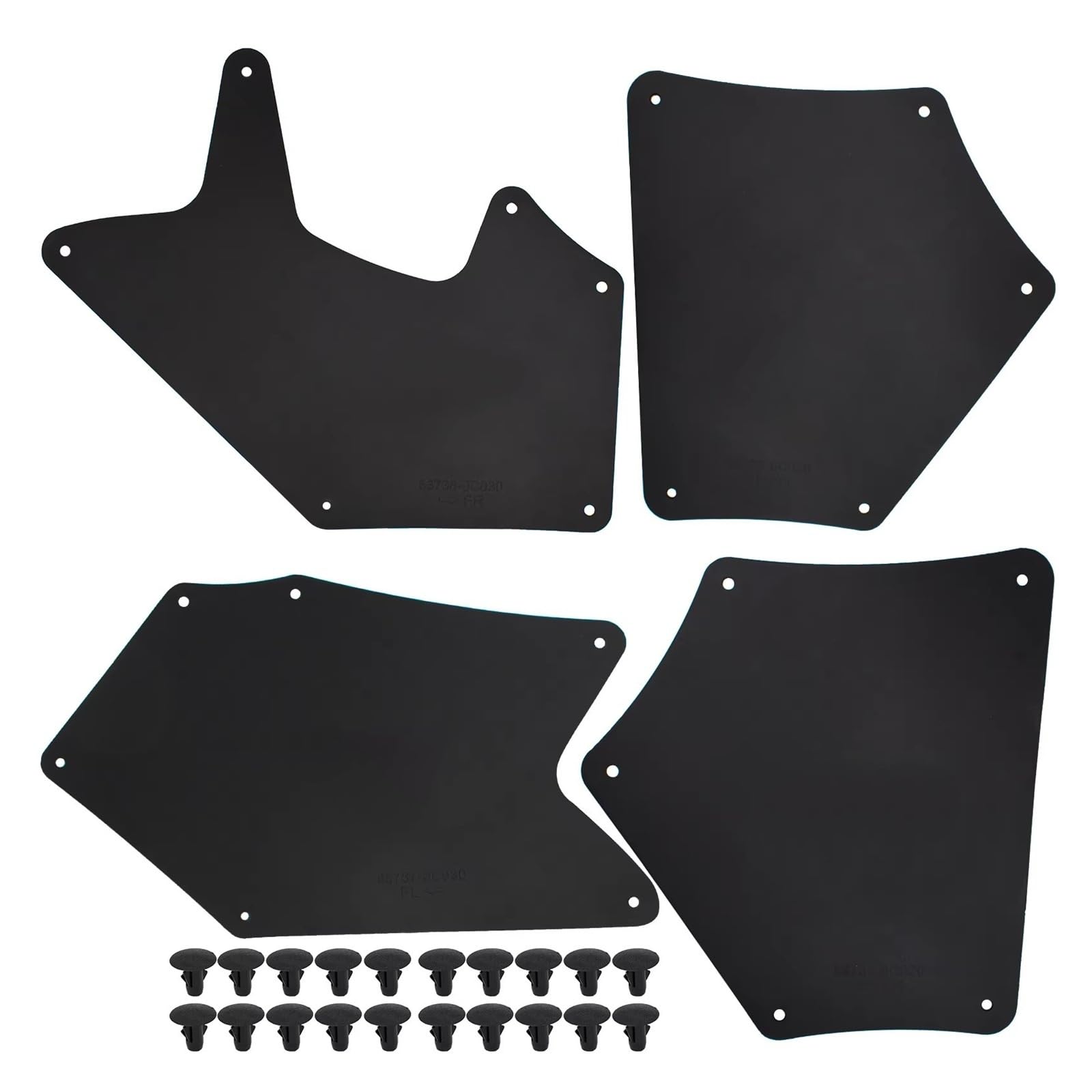 Tablier garde-boue doublures de protection Sequoia XK60 Tundra 07-20 - 6