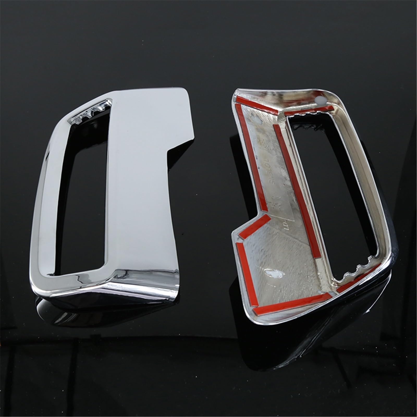 Copertura del tubo terminale del silenziatore di scarico posteriore in ABS compatibile con Peugeot 3008 5008 Allure 2017-2023 Accessori for terminali di scarico decorativi for auto
