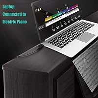 Vista 6 de Ancable Cable controlador MIDI USB B de 3 pies para interfaz de audio, piano, teclado, mezclador, altavoz, instrumento, micrófono, cable USB A a B