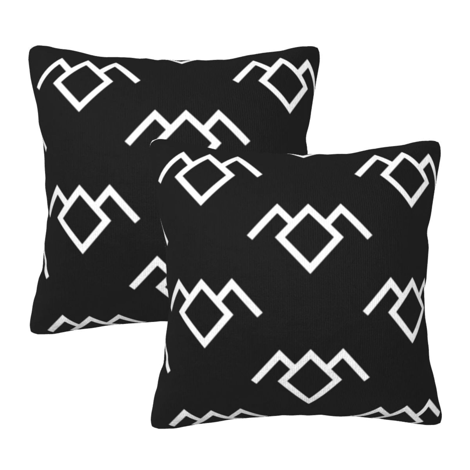 Taies d'oreiller carrées motif hiboux pour des nuits douces et poétiques
