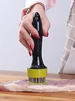 Vista 5 de YJ Loose Meat Needle, 24-pin Stainless Steel Grilled Tenderloin, Tenderizer. Heavy Cooking Tools for Tenderizing Beef, Chicken, Steak, Pork, Fish