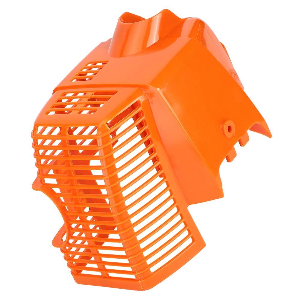 Fdit Langlebiger Fester Deckel Motorabdeckung ersetzt Original Standard Einfache Installation Passend für FS75 FS80 FS85 Trimmer Bürstenschneiderteile Orange