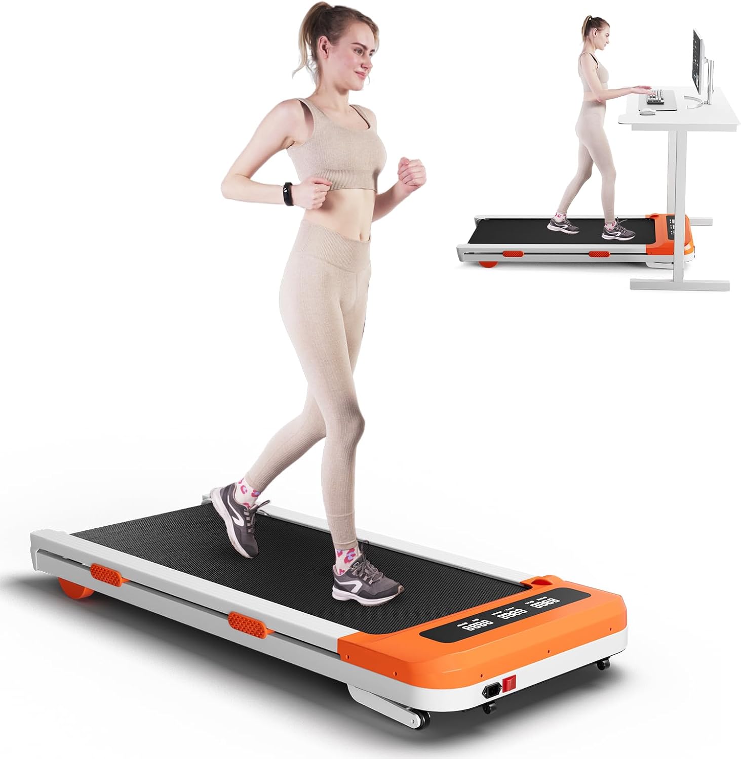 Walking Mini Under Desk Treadmill Walking Pad, Under Desk