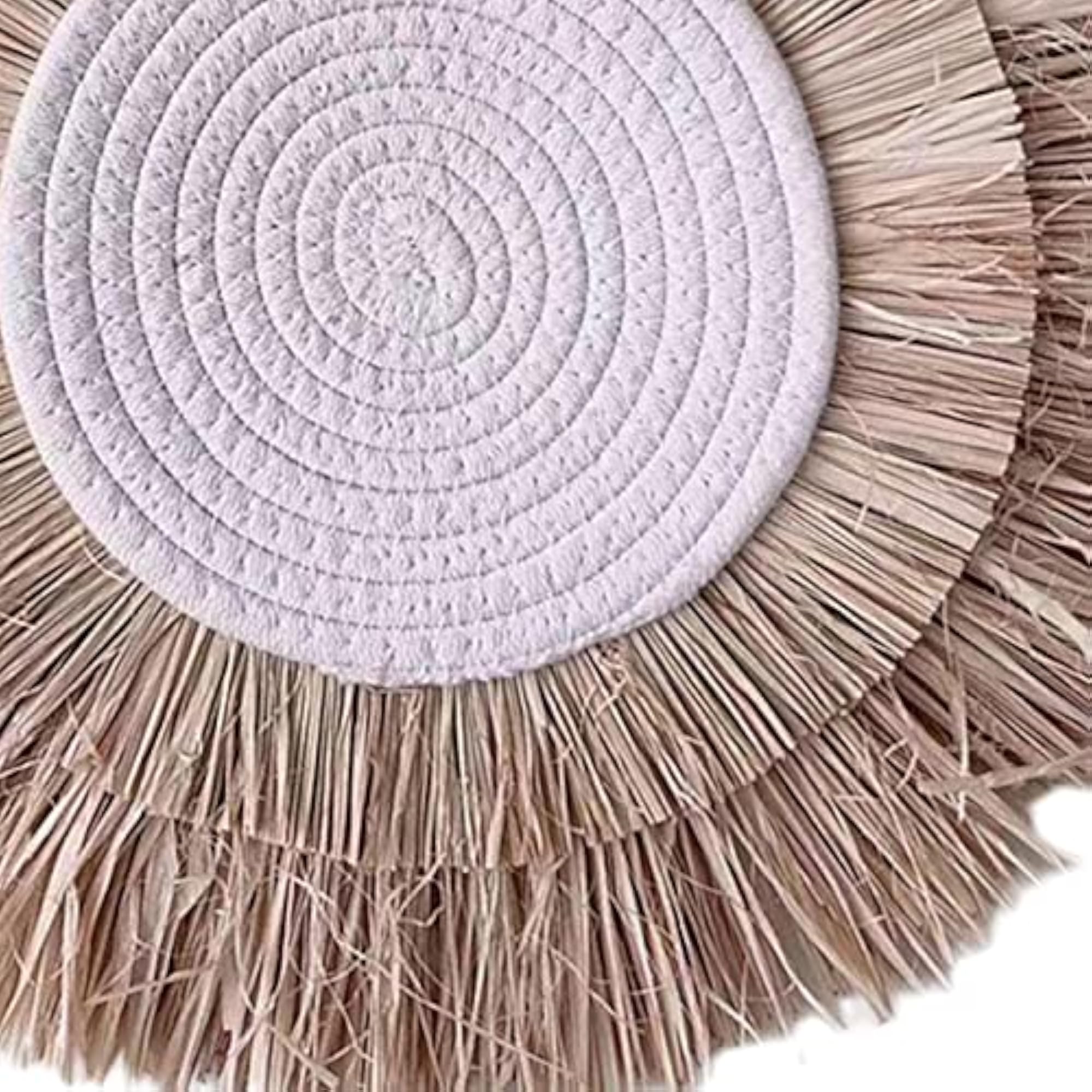 Straw Wall Decoration House Wall Mounted Decor