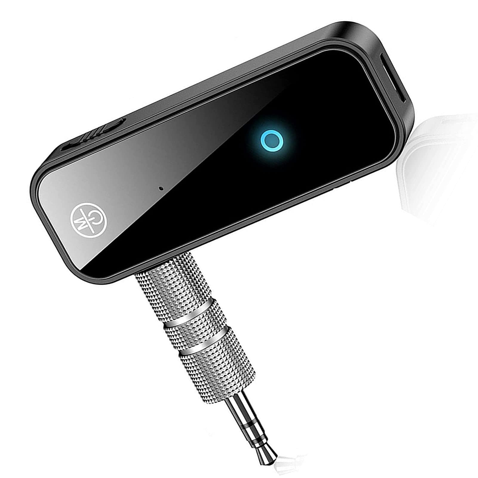 Yctze Bluetooth 5.0 odbiornik 3,5 mm interfejs 2 w 1 AUX zestaw - adapter AUX nadajnik samochodowy odbiornik z muzyką