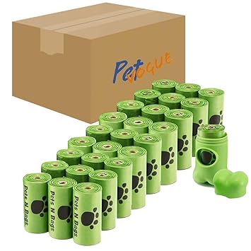 PetVogue Scented Pooper Scooper Bags | Dog cat Poop Bags Designed for Over Scoopers Claw for Pet Dog Waste| (27x15 Rolls)-405 Bags