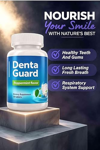 Miniatura 8 de Alpha Force DentaGuard Probiótico dental - Apoyo oral para la salud de los dientes y las encías, aliento fresco, fuerza del esmalte y cuidado