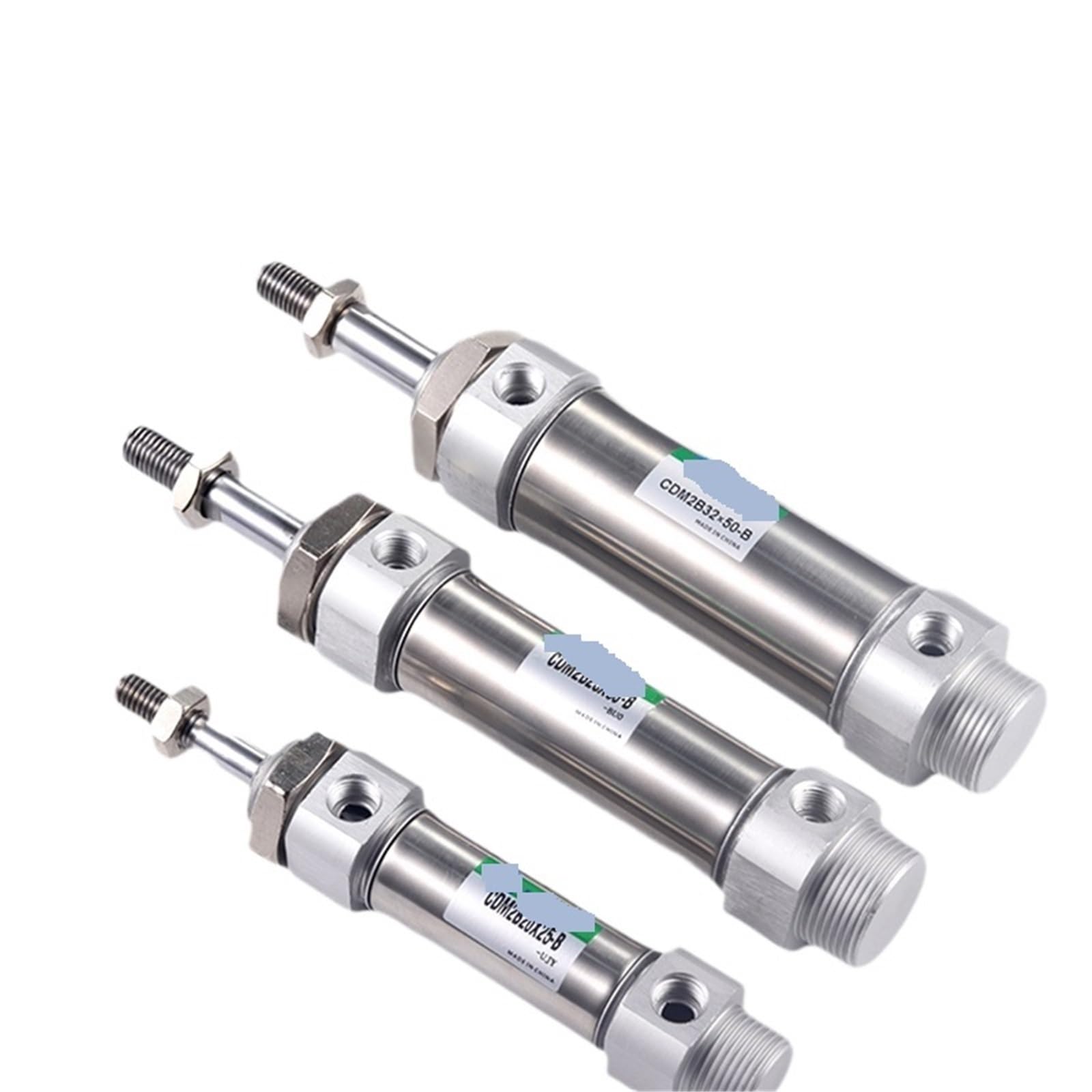 Cylindre pneumatique standard CDM2B25-100 double action pour guidage linéaire