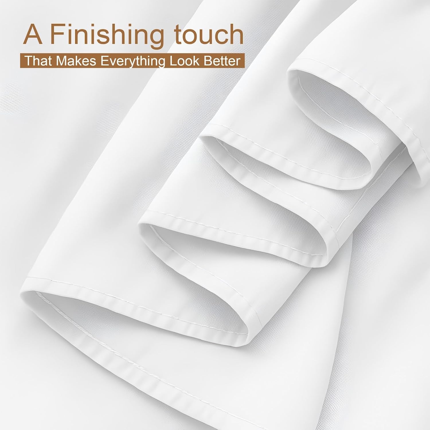 Queen-XL Bed Skirt, 21-Inch Drop with Split Corners, Tailored Pleated Design, Wrinkle-Free Microfiber, Easy Fit for Box Spring or Bed Frame, White