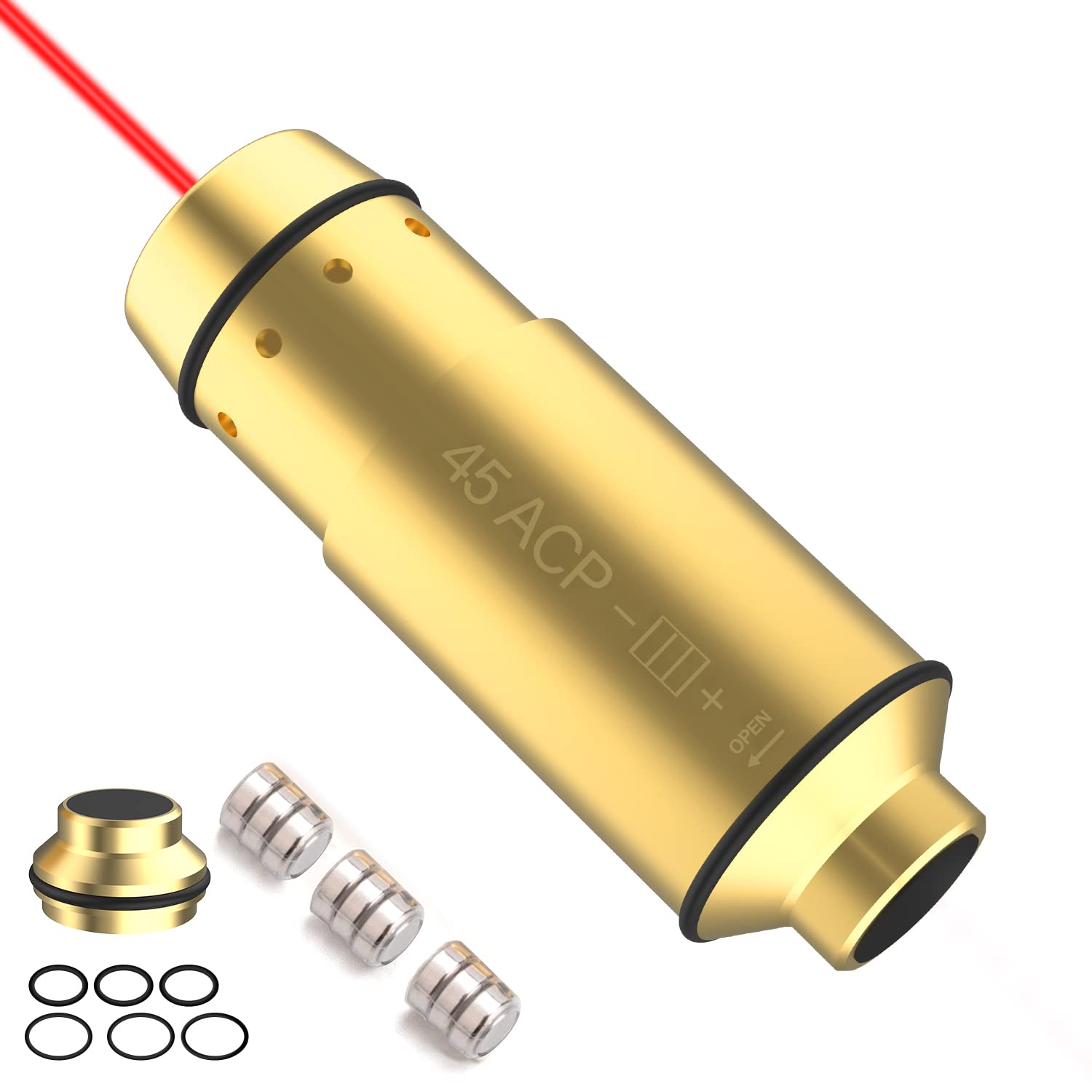 DEFENTAC .45 ACP Laser Training Cartridge For Dry Fire