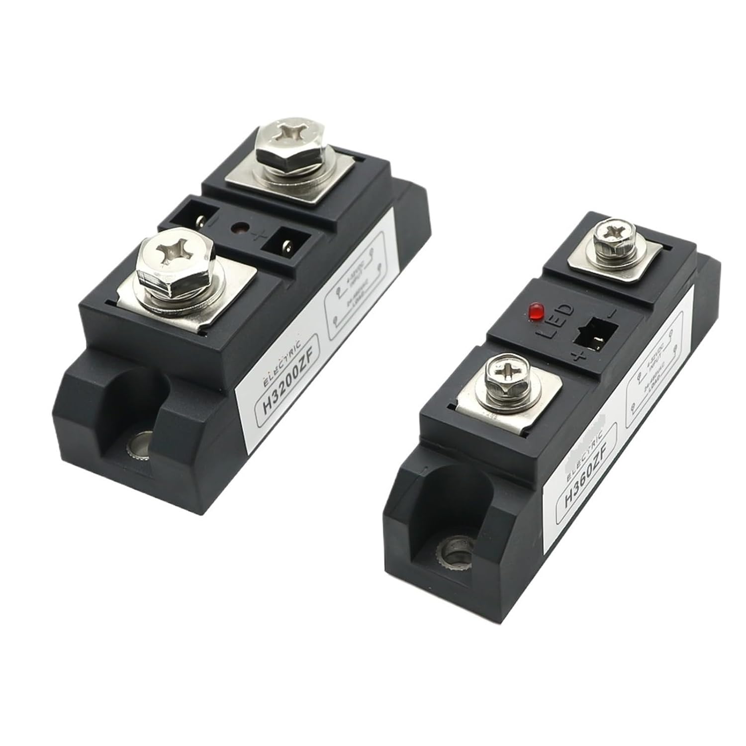Industrial Solid State Relay SSR Module Single Phase Input 3-32VDC Output 24-480VAC Industrial 60A 80A 100A 120A 150A 200A 300A(80A)