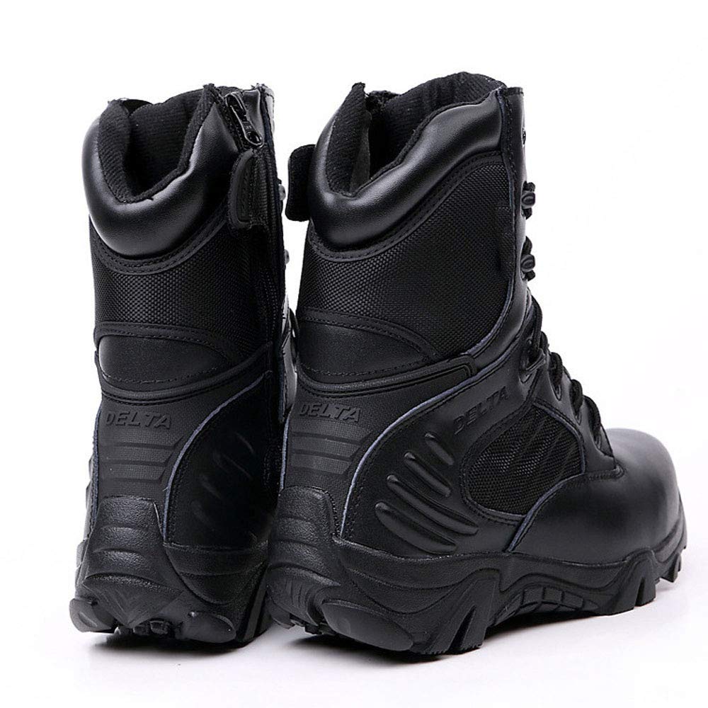 LiliChan Uomo Tactical Boots Delta zip laterale scarpe Militare Lavoro 8 pollici Army