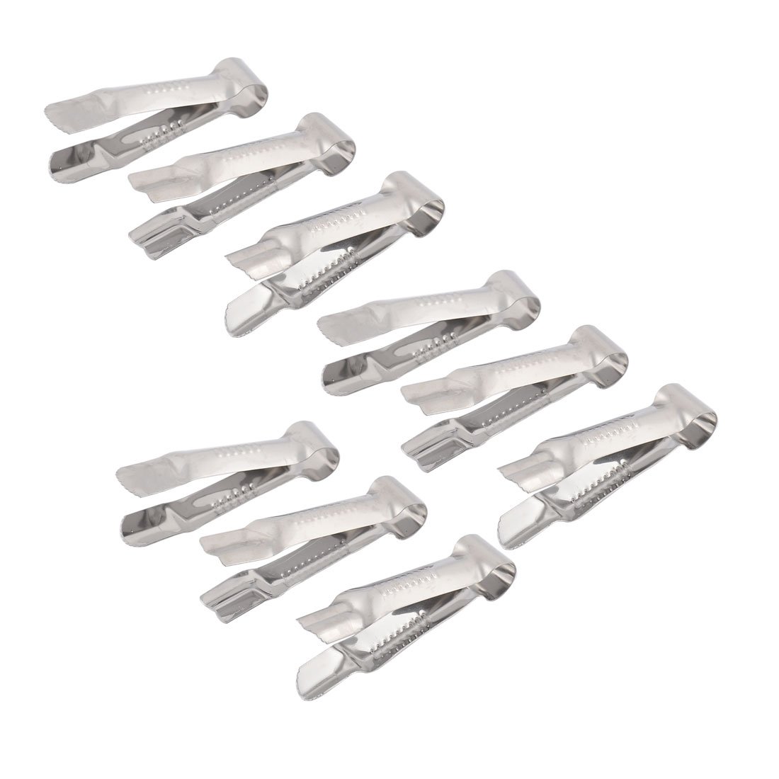 Ruilogod Cocktail Bar Cocktail Polyatile Sugar à glace Pinces pinces Pinces Gripper 9pcs