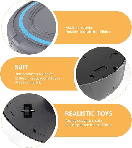 Miniatura 6 de PATKAW Robot de juguete de barrido de piso para niños, 1 robot de simulación de trapeador, robot de trapeador de suelo falso, aspiradora para niños,