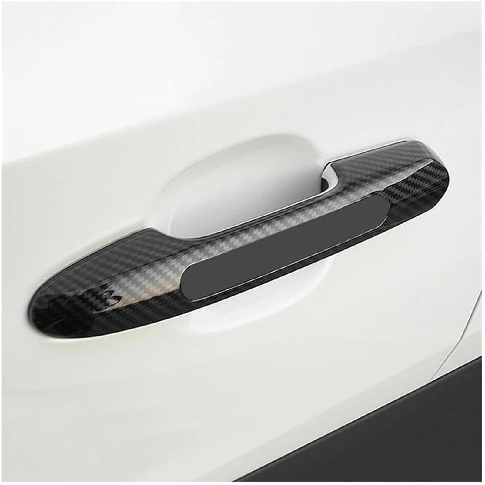 Außentürgriff für Autos Auto-Außentürgriff links, Auto-Türgriff, Türschüssel-Schutzabdeckung, Verkleidung für Rav4 XA50 2019–2024(Carbon Grey 8pcs)