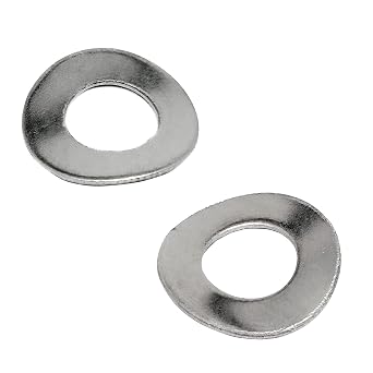 M5 304 Stainless Steel Wave Spring Washer Spring Lock Washer Gasket Assortment Kit200pcs
