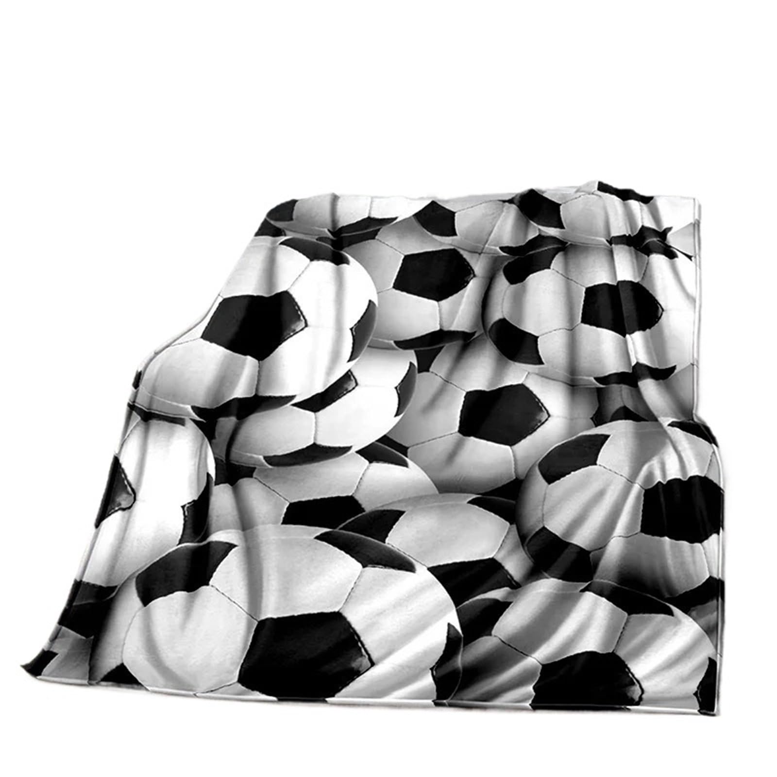 WSQHAO Football Field Soccer Sport Soft Blanket, Throw For Home Bedroom Bed Sofa Travel for Bed Couch(Color5)