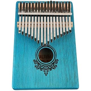 Générique Mini Finger Kalimba Thumb Piano 2 Morceaux de Kalimba Thumb Piano Marteaux en Bois d’acajou 17 Touches et… - Les Beatles, Paul McCartney, John Lennon, RIngo Starr, George Harrison