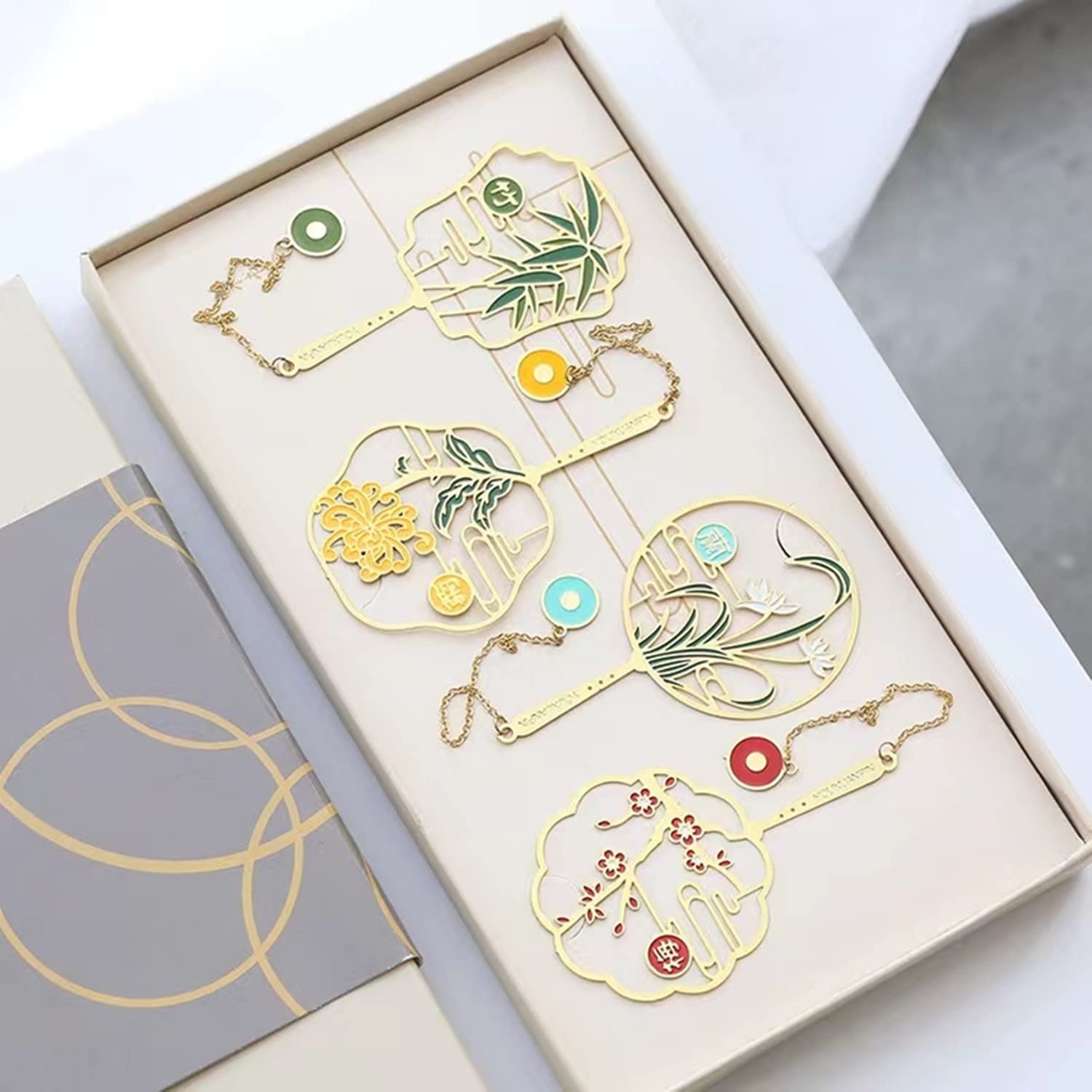 銅器 梅蘭竹菊 筆箱 書道具 文房具 現代工芸品 美術品 置物 銅器 梅蘭竹菊 筆箱 書道具 文房具 現代工芸品 美術品 置物