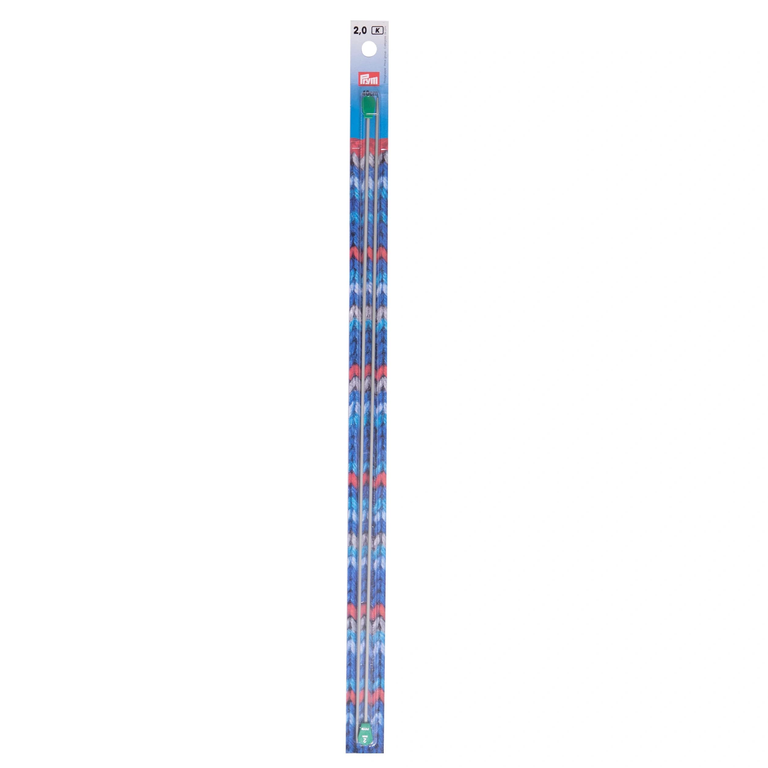Aiguille tricot Prym aluminium légère glisse parfaite de la laine